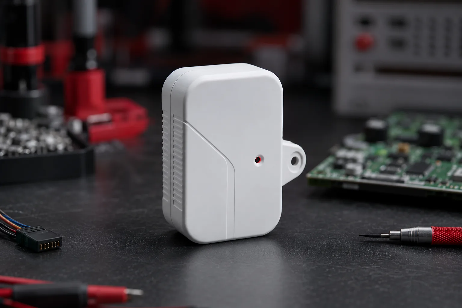 Custom-designed IoT sensor device for a logistics use case
