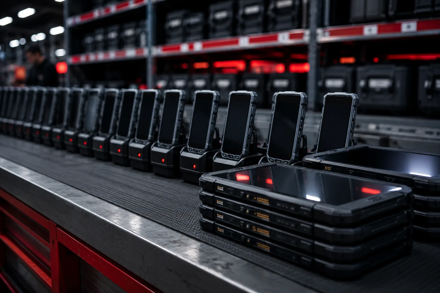 Rugged handhelds and tablets staged for managed deployment